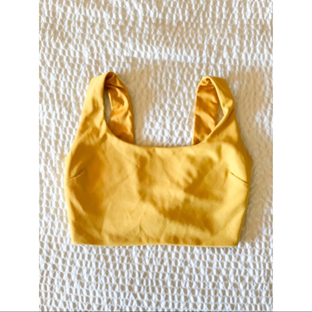 ༺ Yellow Akira Crop Top ༻